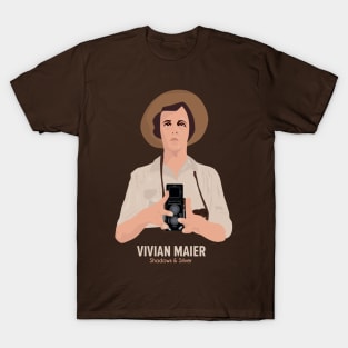 Vivian Maier - Shadows and Silver: Capturing Life's Essence T-Shirt